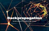 Backpropagation - rendicahya.lecture.ub.ac.idrendicahya.lecture.ub.ac.id/files/2019/05/9-JST-Backpropagation.pdf · Backpropagation • Jaringan saraf multilayer • Bekerja secara