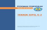 PEDOMAN PENDIDIKAN 2018-2019 - itn.ac.iditn.ac.id/wp-content/uploads/...2018-2019-SIPIL-s2.pdf · PEDOMAN PENDIDIKAN 2018-2019 PROGRAM STUDITEKNIK SIPIL S-2 ITN MALANG iii KATA PENGANTAR