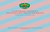 LAPORAN INDEKS KEPUASAN MASYARAKAT SEMESRER II.pdf · Indeks Kepuasan Masyarakat (IKM) - Dinas Kesehatan Provinsi Kalimantan Timur 2 3. Tumbuhnya kreativitas, prakarsa dan peran serta