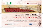 Stagione dei Concerti 2017-2018 - agevola.uniroma2.itagevola.uniroma2.it/wp-content/uploads/2015/02/...2017-2018-DEFINITIVA.pdf · UNI Musica. € 15,00 INFO 339 8693226 romasinfonietta@libero.it.romasinfonietta.it
