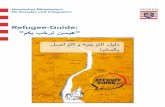 ARABISCH - MTK:Home · Refugee-Guide: ARABISCH Hessisches Ministerium für Soziales und Integration Refugee_DinA5_arab_148x210mm 27.11.15 16:49 Seite 1