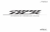 HYDRAULIC CRAWLER CRANE 目 次 2000HLX アタッチメントバリエーション 2 仕 様 5 クレーン仕様 6 寸法図／仕様 6 ブームの標準構成表 ...
