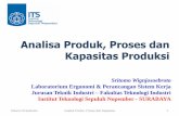 Analisa Produk, Proses dan Kapasitas Produksi - dinus.ac.iddinus.ac.id/repository/docs/ajar/HO_PF_#_4-_Analisa_Produk,_Proses_dan_Kapasitas.pdf · Analisa Produk, Proses dan Kapasitas