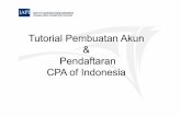 Tutorial Pembuatan Akun Pendaftaran CPA of Indonesia · STATUS PROSES PENDAFTARAN Perhatikan proses pendaftaran Anda pada Menu UJIAN ACPAI pilih Sub Menu STATUS UJIAN . Status akan