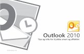 Outlook 2010 - Tips og triks i forrige tips ”Tilpasse visning av elementer”. Tilpasse visning av elementer Kategorien Visning inneholder valg for å tilpasse visnin gen av innholdet