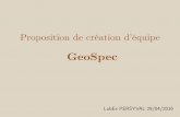 GeoSpec - ljk.imag.frljk.imag.fr/GeoSpec/doc/Slides_GeoSpec.pdf · Contexte et objectif de l’action • Calcul formel (Maple, SAGE, MuPAD, etc.). Mathématiques fondamentales et
