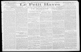 3TAM LePetitHavre - archives.lehavre.fr · nutes etcausa une grosse émotion 4Frie-drfchshaven. OfficialReportofthe FrenchGovernment Nov.24- 3 p. m. Generally speaking the situation
