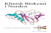 Klinisk Biokemi i Norden - WordPress.com · 2 Klinisk Biokemi i Norden iNdhold Klinisk Biokemi i Norden er medlemsblad for Nordisk Forening for Klinisk Kemi You may already have one