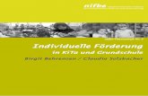 Birgit Behrensen / Claudia Solzbacher · nifbe-Themenheft Nr. 5 Individuelle Förderung in KiTa und Grundschule Birgit Behrensen / Claudia Solzbacher