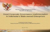 Good Corporate Governance Implementation - OECD · Good Corporate Governance Implementation In Indonesia’s State-owned Enterprises May 18th 2011 ... in APBN P 2010 & APBN 2011 95.0