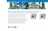 Kommunikative Anschaltmodule für hydraulische Schaltventileeurope/@electrical/documents/content/pct_3269142_de.pdf · EU1H - Elektro-hydraulische Module für kompakte und innovative