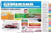 Prečítajte si regionálne noviny nájdeš, čo hľadáš GEMERSKO …regionpress.sk/assets/files/tituly/ge1509.pdf · GE 15-09 STRANA - 02 HĽADÁME VODIČOV MKD Najväčšia dopravná