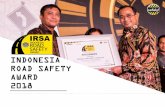 INDONESIA ROAD SAFETY AWARD 2018 - …dishub.wonogirikab.go.id/download/file/IRSA-rakornis.pdf · sekilas IRSA. Indonesia Road Safety Award (IRSA) adalah sebuah program yang digagas