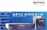 SFU 0303 Frequenzumrichter - BMR GmbH · ü Puls-Amplituden (PAM / =Block-Modus ) Steuerung möglich durch geregelten Zwischenkreis (optional). ü Äußerst geringe Stromaufnahme
