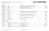SONOR Orff Preisliste 2018 - sonormuseum.de · 27813101 SMP 2.1 DE chromatische Ergänzung, FSC 100% 332.00 27813301 AMP 1.1 DE diatonisch, c1-a2, FSC 100% 513.00 27813401 AMP 2.1