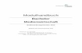 Modulhandbuch - tu-ilmenau.de · Bachelor Medienwirtschaft 2013 Beherrschung von grundlegenden Berechnungsmethoden der höheren Mathematik, Weiterentwicklung des Abstraktionsvermögens