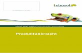Produktübersicht · Lebosol® Dünger GmbH Ihr Partner rund um die Pflanzenernährung Produktübersicht Ihr Ansprechpartner in der Region