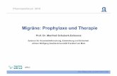 Migräne: Prophylaxe und Therapie - user.uni-frankfurt.dedingerma/Podcast/Pichl-Mandling_2010.pdf · Transiente ischämische Attacken (TIA) 43 Prof. Dr. Manfred Schubert-Zsilavecz