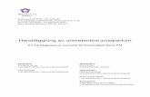 Handläggning av urinretention postpartumdu.diva-portal.org/smash/get/diva2:518378/FULLTEXT01.pdf · katetrisering ska få behandling med antibiotika profylaktiskt för att minska