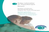 Broschüre Physiotherapie Kerpen - praeha.de¼re-Physiotherapie-Kerpen.pdf · 4 Kompetenzgerichtetes und Problemorientiertes Lernen (POL) in der Physiotherapieausbildung Konkrete