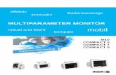 MULTIPARAMETER MONITOR - mesamed.de · Compact 5 –Kompakter Multiparameter-Patientenmonitor mit EKG, NIBP, SpO 2, Respiration und Temperatur Der Multiparameter-Patientenmonitor