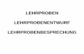 LEHRPROBEN LEHRPROBENENTWURF …studienseminar.rlp.de/fileadmin/user_upload/studienseminar.rlp.de/gy-tr/Daun/... · Verhältnis Jungen und Mädchen; keine ausführliche Charakteristik,