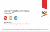 Manual Pendaftaran Pembekal - ep.fgvholdings.com Pendaftaran Pembekal.pdf · Manual Pendaftaran Pembekal ProcurehereTM Rise with P.R.I.D.E Partnership - Respect - Integrity - Dynamism