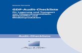 GDP-Audit-Checkliste - gmp-verlag.de · 9001 zum größten Teil ein. Viele Unternehmen, die sich mit den EU-GDP-Leitlinien befas- Viele Unternehmen, die sich mit den EU-GDP-Leitlinien