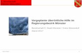 Vorgeplante überörtliche Hilfe im Regierungsbezirk Münster · 13.07.2017 3 Stab der Einsatzleitung Fernmeldeeinheit des Kreises Warendorf Das vorliegende Konzept beschreibt das