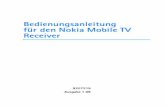 Bedienungsanleitung für den Nokia Mobile TV Receiverdownload-support.webapps.microsoft.com/phones/files/guides/Nokia_SU-33...Ankündigung Änderungen an dies em Dokument vorzunehmen