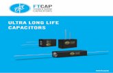 Ultra long life CapaCitors - ftcap.de · ExtrEm ZuvErlässig Extremely reliable Der neue Energiespeicher ist in seiner Kastenform perfekt für radargeräte, raumfahrtanwendungen,