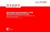 Branchenanalyse Bahnindustrie. Industrielle und ... · Nr. 331 · September 2016 BRANCHENANALYSE BAHNINDUSTRIE Industrielle und betriebliche Herausforderungen und Entwicklungskorr