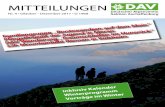 MITTEILUNGEN - alpenverein-aschaffenburg.de · Bericht & Fotos: Michael Patri. 9 Jugendgruppe Plant man eine Kletter-Freizeit, sucht man ein cooles Klettergebiet, bucht einen Zeltplatz