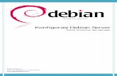 Konfigurasi Debian Server - almanshurin.com · cenderung membahas pada Cara Konfigurasi (Praktek) daripada teori semata. Hak Cipta, Anda diperbolehkan untuk memperbanyak isi dari
