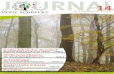 JOURNAL 14 - naturschutzprojekt.hoheschrecke.de · JOURNAL Herausgegeben von der Naturstiftung David und dem Verein „Hohe Schrecke – Alter Wald mit Zukunft“ 14 NOVEMBER 2015