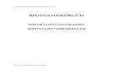 MODULHANDBUCH - fiw.fhws.de · Inhalte - Objektorientierung (Einführung) - Elementare Sprachkonstrukte - Essenzielle (Steuer-) Anweisungen - Klassen, Objekte und Methoden