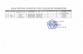 REKAP SERTIFIKAT AKREDITASI PRODI YANG BELUM … fileMuhammadiyah Surabaya dalam surat Nomor Mengingat : 1 . 0156.1/II.3.AUlAl2Ol5 tanggal 28 Februari 2015 perihal Usul Penambahan