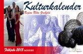KulturkalenderKulturkalender - rhoen-grabfeld.de · Kul tur KulturkalenderKulturkalender Region Rhön Grabfeld Frühjahr 2015 bis 31.05.2015