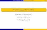 Finanzierung und Investition - wiwi.europa-uni.de · 5 Capital Asset Pricing Modell 5.4 Die CAPM-Renditegleichung Kruschwitz/Husmann (2012) Finanzierung und Investition 13/26 Risikoadjustierung