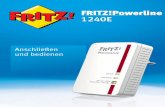 FRITZ!Powerline 1240E - produktinfo.conrad.com · 6.3 Zugang zum Heimnetz ü ber LAN-Kabel oder WLAN FRITZ!Powerline können Sie auch dann verwenden, wenn Sie kein Powerline-Netzwerk