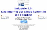 Industrie 4.0: Das Internet der Dinge kommt in die Fabriken · Durch digitale Veredelung entstehen intelligente Produkte (Smart Products) 3. Produkt unterstützt den Produktionsprozess