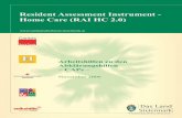 Resident Assessment Instrument - Home Care (RAI HC 2.0) · 3 Vorwort Seit 2004 arbeiten die mobilen Pflege- und Betreuungsdienste in der Steiermark mit dem Resident Assessment Instrument