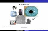 Biometrie - ISC Information Security and Cryptography Group · Ubersicht¨ Ubersicht¨ Einleitung historischer Hintergrund Biometrische Charakteristika Eigenschaften biometrischer