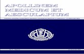 APOLLINEM MEDICUM ET AESCULAPIUM - sld-leskovac.comsld-leskovac.com/pdf/2007/2007-3-4.pdf · vol. 4 - broj 3-4 jul-decembar/2006. apollinem medicum et aesculapium apollinem medicum