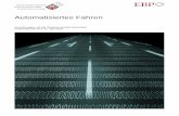 Automatisiertes Fahren - ebp.ch aFn... · Automatisiertes Fahren / Auswirkungen auf die Strassenverkehrssicherheit Seite 3 Zusammenfassung Gemäss Verkehrsunfallstatistik der Schweiz