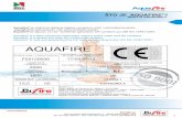 AQUAFIRE - tera-umag.hr - Upute Za Ugradnju.pdf · Pričvrstite Aquafire® ploče Aquafire® Star vijcima sa na razmaku od 25 cm ( za horizontalne primjene 15cm) , preporučamo vijke