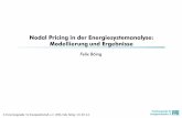 Nodal Pricing in der Energiesystemanalyse: Modellierung ... · 33 Nodal Pricing @FfE MONA2030: „Merit-Order des Netzausbaus im Jahr 2030“ Untersuchung zur Abbildung des netzdienlichen