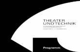 THEATER UND TECHNIK - theater-wissenschaft.de · 2 13 16 17 15 3 12 14 1 Bergerkirche 2 D’haus – Düsseldorfer Schauspielhaus: Central 3 D’haus – Düsseldorfer Schauspielhaus
