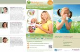 Allergiefolder web Juli 2015 - Home | MedUni Wien · Allergie-vorbeugende Maßnahmen während Schwangerschaft und bei Geburt Positiv: Ausgewogene Ernährung (Gemüse, Hülsenfrüchte,