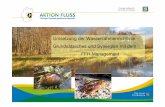 Umsetzung der Wasserrahmenrichtlinie – Grundsätzliches und ... · Thüringer Landesanstalt für Umwelt und Geologie Umsetzung der Wasserrahmenrichtlinie – Grundsätzliches und